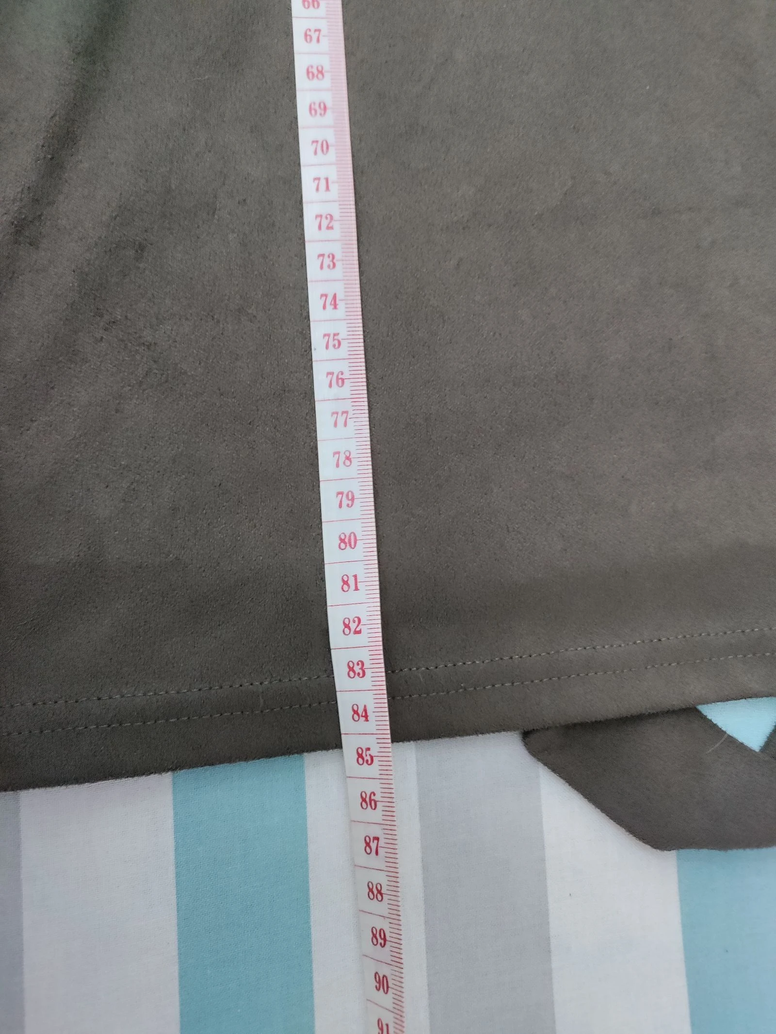 Boho safari-stijl bruin suède hemdjurk met riem – Past op maat L (zie afmetingen) – photo 14